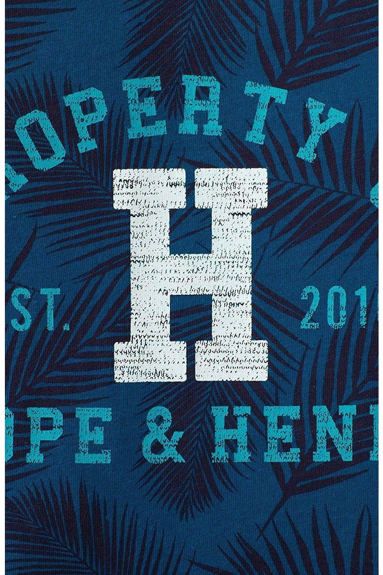 Boys' Printed Short Sleeve Graphic Tee, Alternate, color, Blue