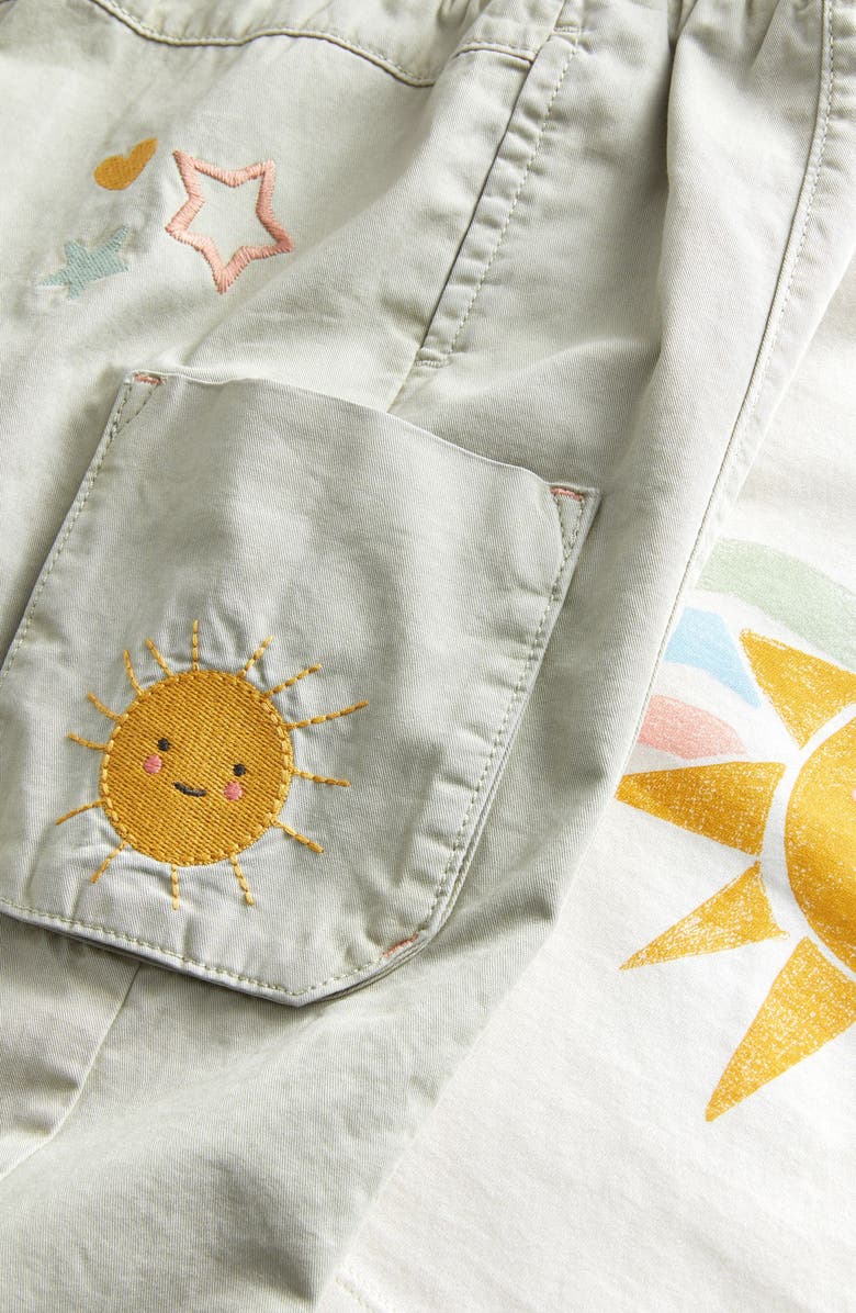 NEXT Kids' Sunshine Cotton Graphic T-Shirt & Joggers Set, Alternate, color,