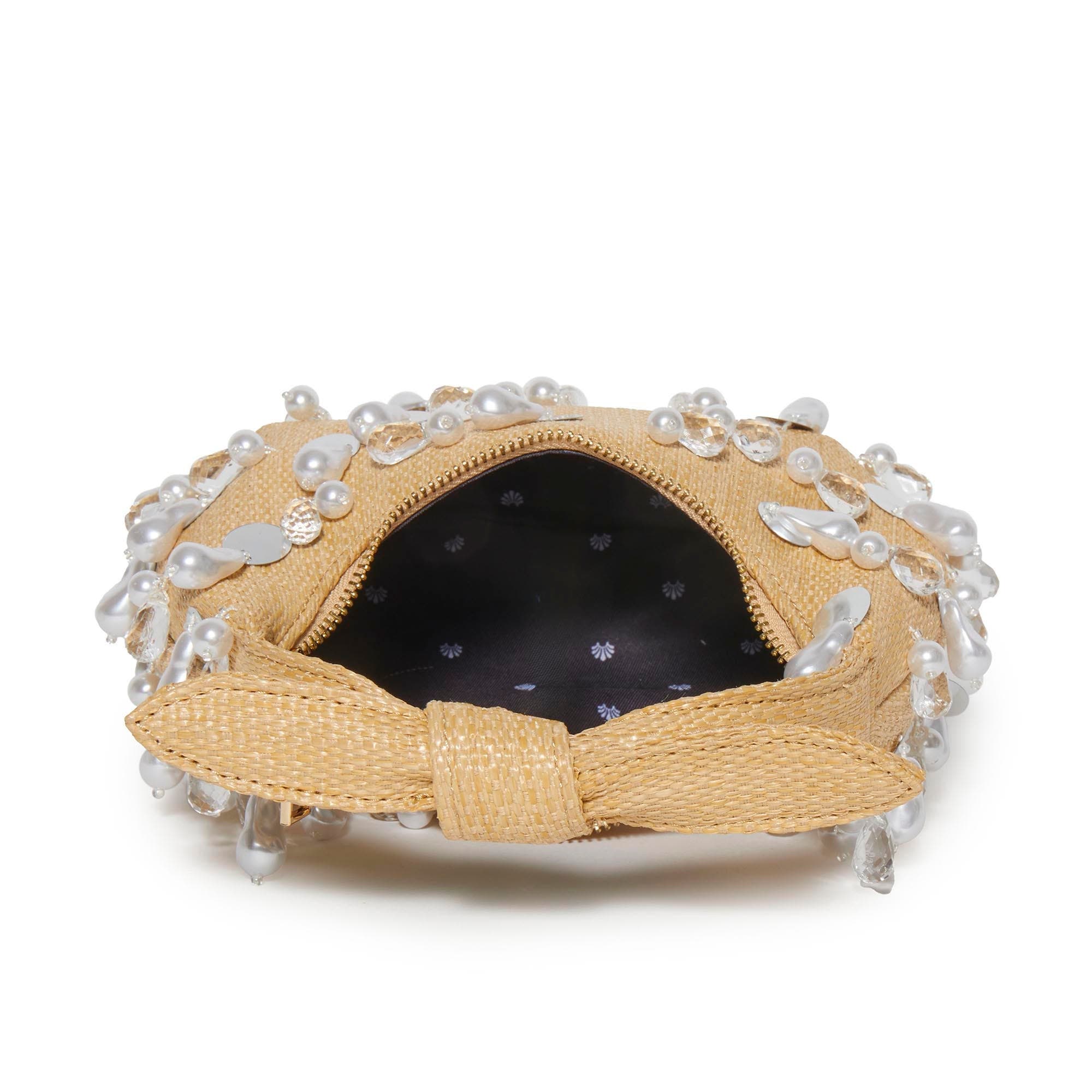 Lele Sadoughi Clementine Crescent Bag, Alternate, color, 