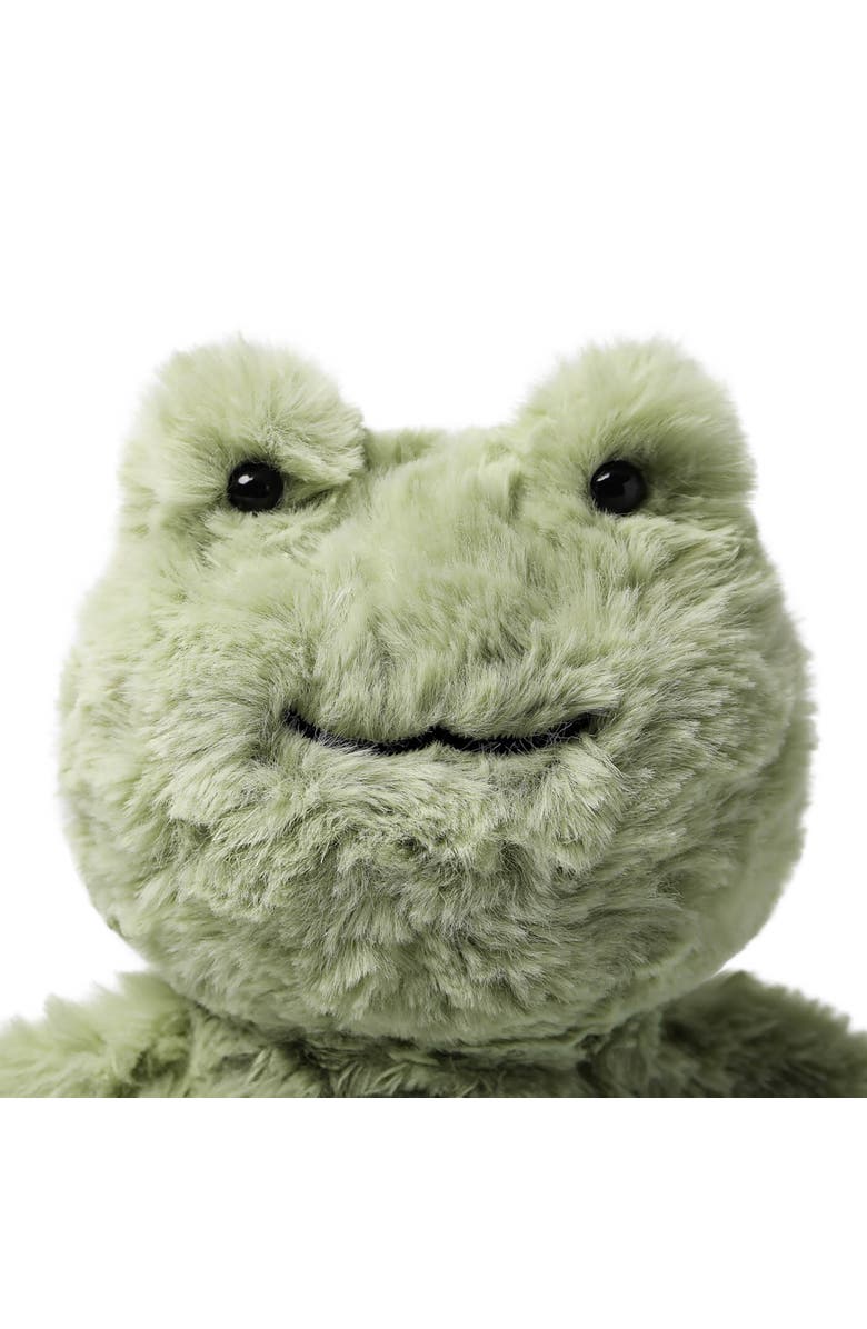 McHugs 7 Inch Relaxing Frog Weighted Stuffed Animal, Alternate, color, Green
