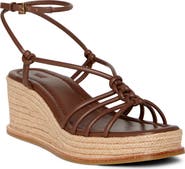 PAIGE Julian Espadrille Ankle Strap Platform Wedge Sandal