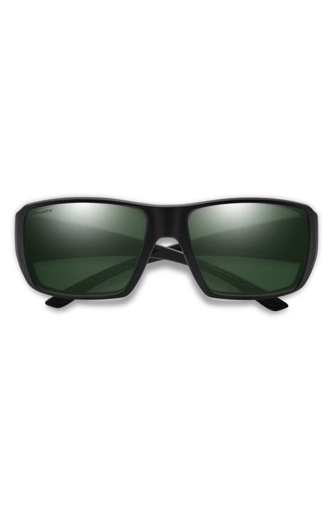 Guides Choice 63mm ChromaPop™ Polarized Oversize Square Sunglasses
