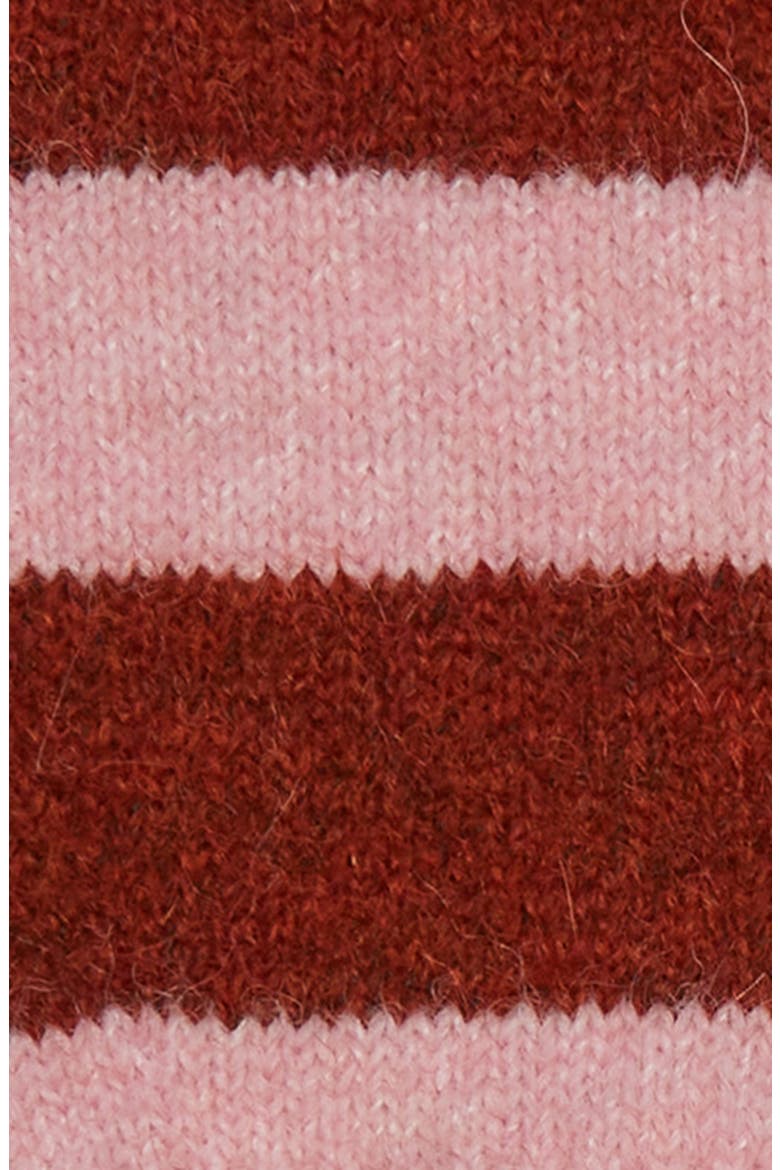 Patum Stripe Gloves, Alternate, color, PINK