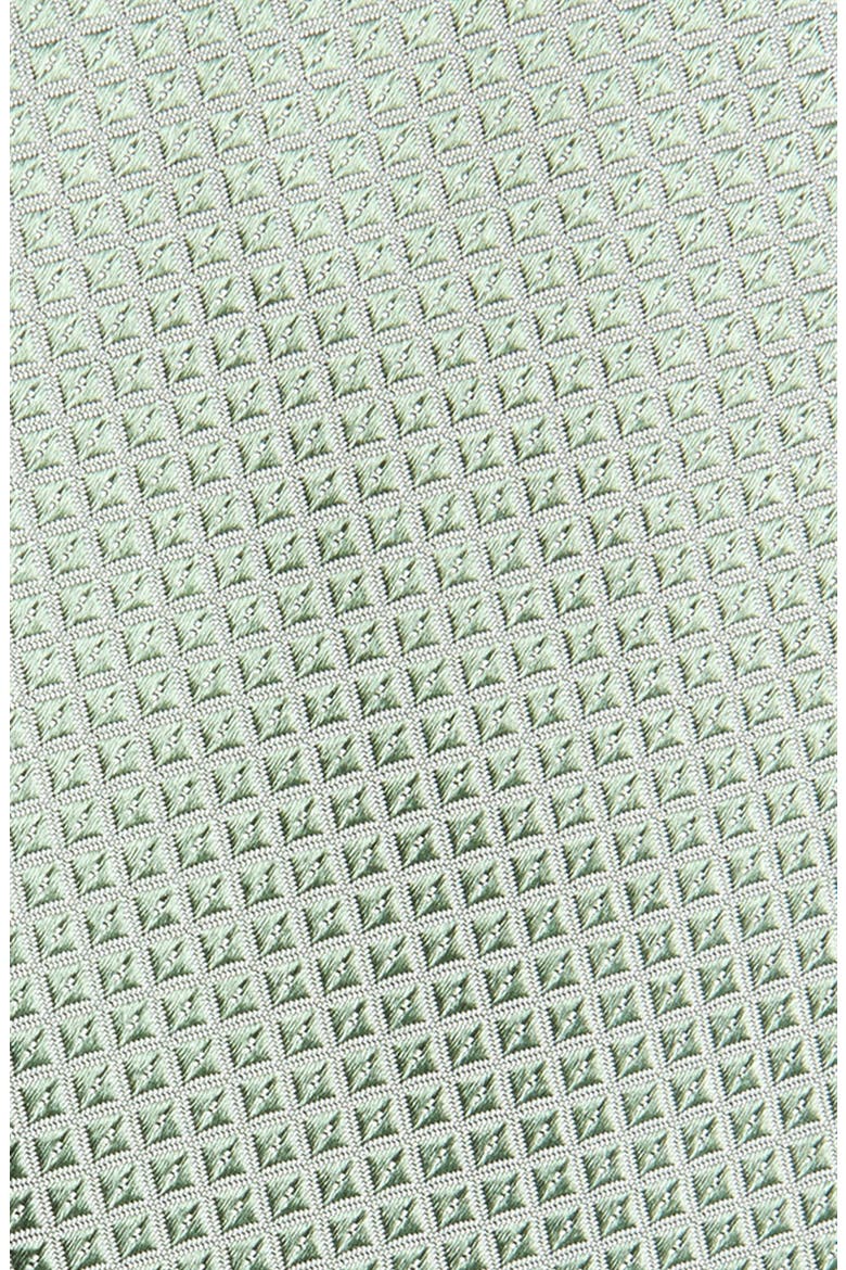 Silk Blend Jacquard Tie, Alternate, color, OPEN GREEN