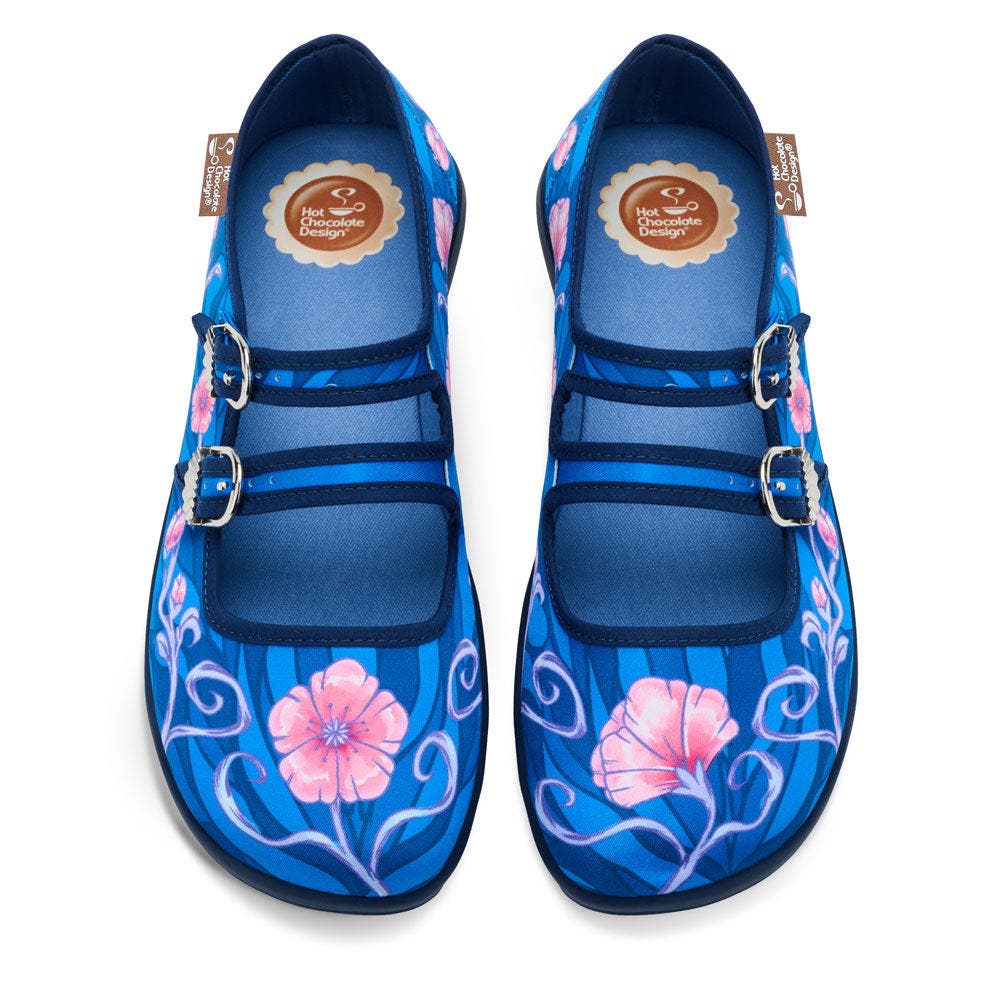 Hot Chocolate Design Moonlight Women's Mary Jane Flats, Main, color, Moonlight