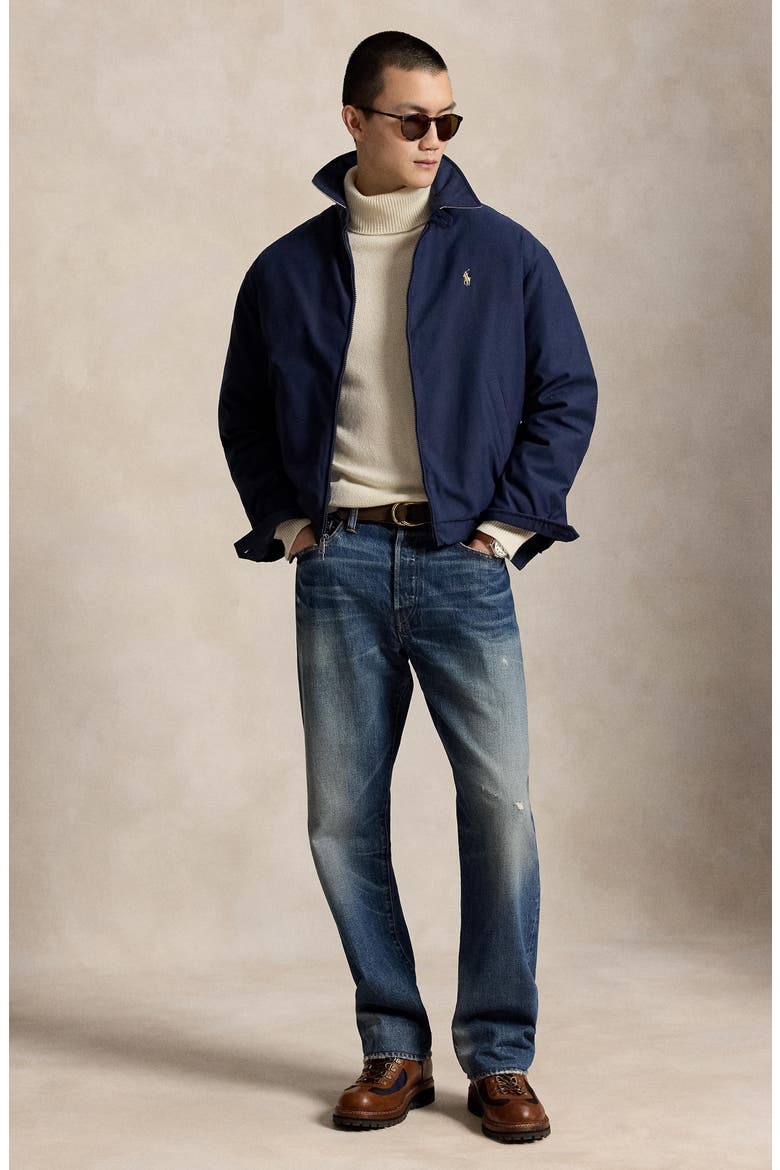 Water Repellent Down Jacket, Alternate, color, REFINED NAVY