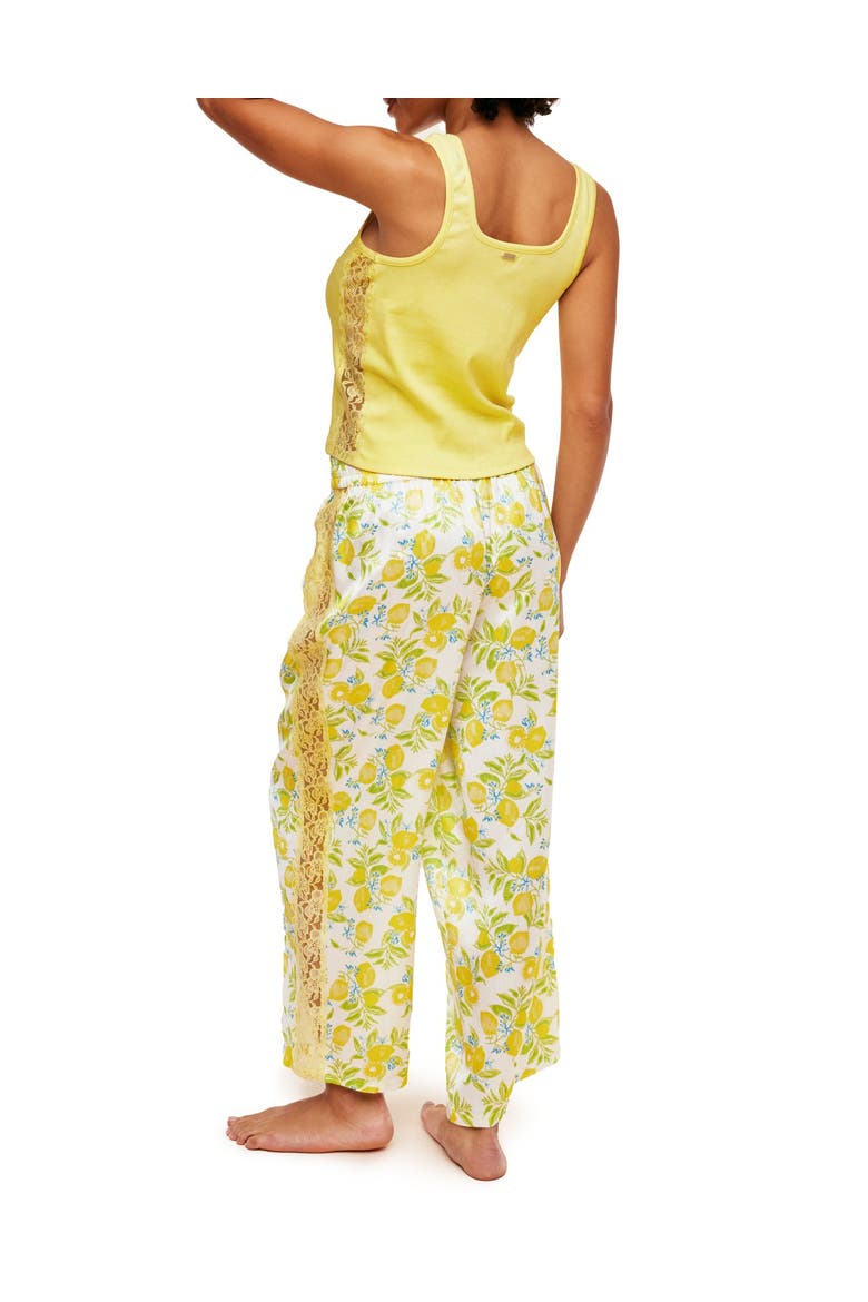 Delenia Pajama Sleep Set, Alternate, color, Novelty white