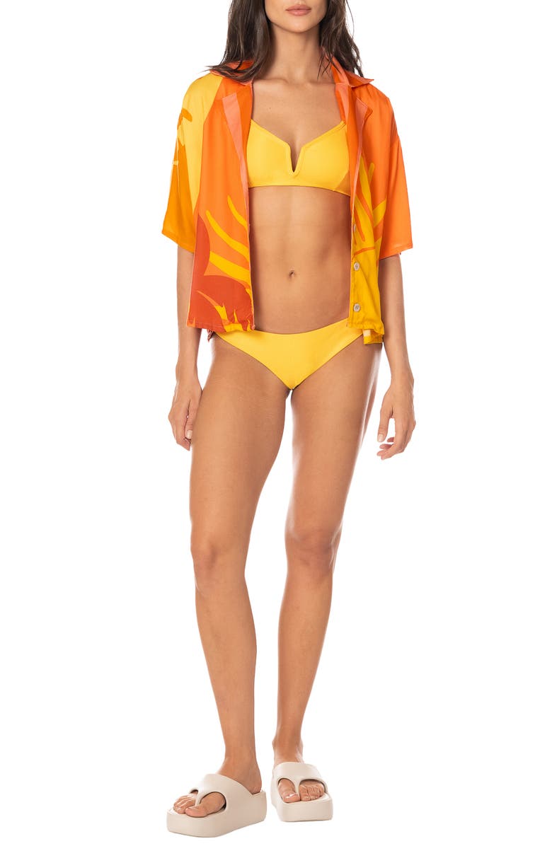 Maaji Instintc Octavia Cover-Up Shirt, Alternate, color,