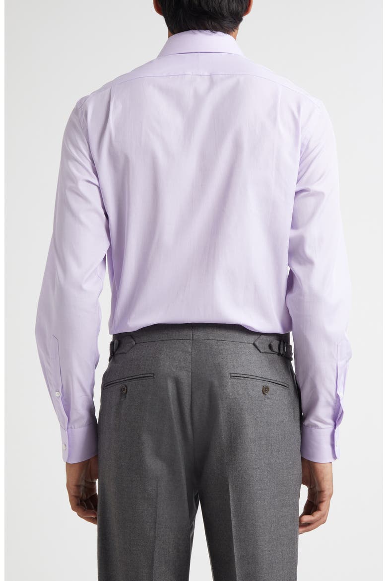 Aston Lavender Cotton Button-Up Shirt, Alternate, color, LAVENDER