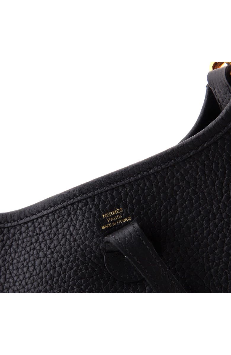 Pre-Owned Hermes Evelyne Bag Gen III Clemence TPM, Alternate, color, Noir
