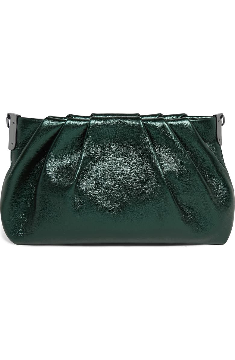 AIMEE Chill Out Frame Clutch, Alternate, color, Metallic Forest