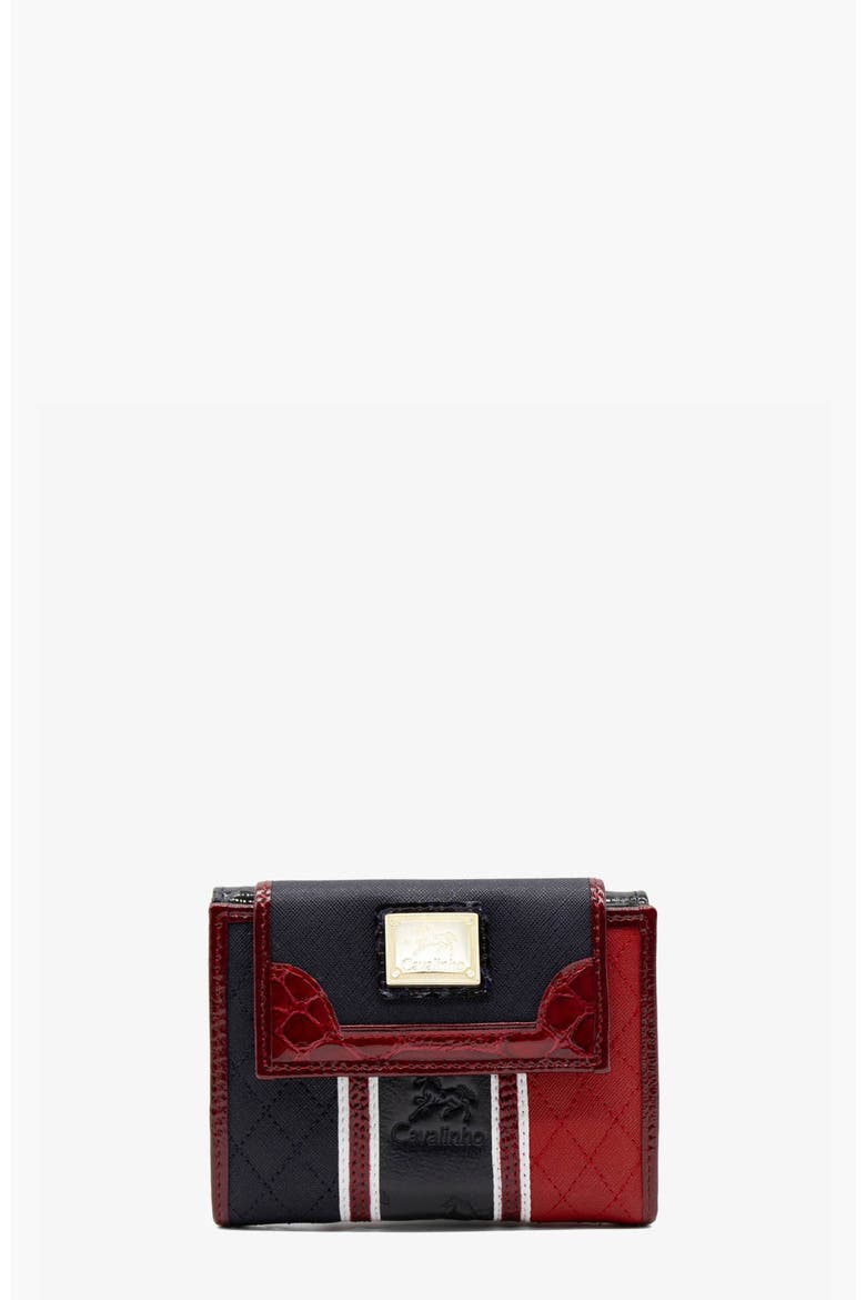 Prestige Wallet 215, Main, color, Navy / Red / White