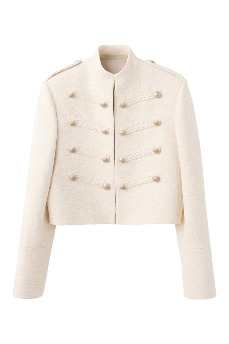 Charlie Frogging Tweed Jacket, Main, color, ECRU