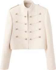 MANGO Charlie Frogging Tweed Jacket