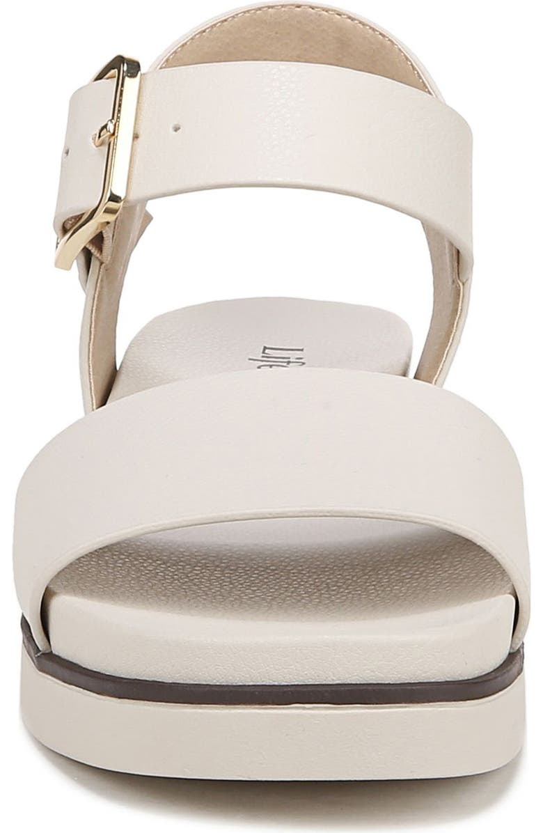 LifeStride Gillian Platform Sandal, Alternate, color, Bone