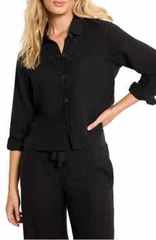 NIC+ZOE Rumba Linen Blend Shirt Jacket