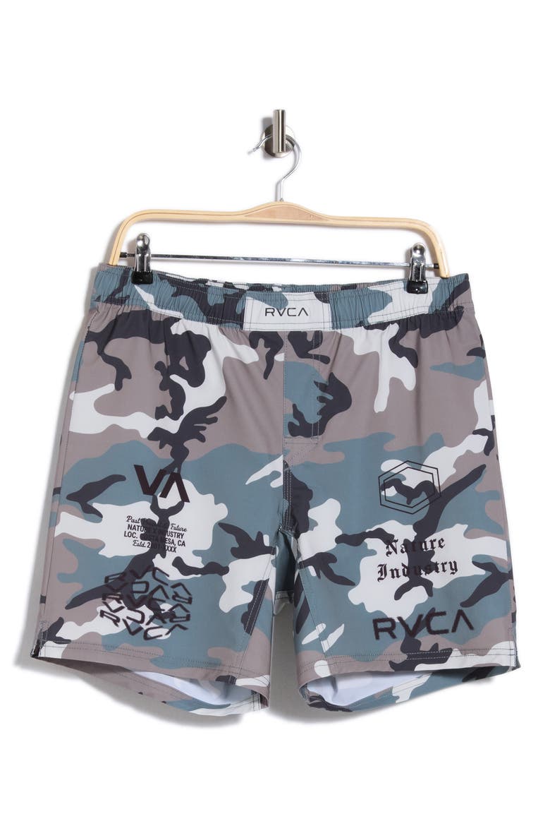 Scrapper II MMA Fighting Shorts, Main, color, CAMOFLAUGE