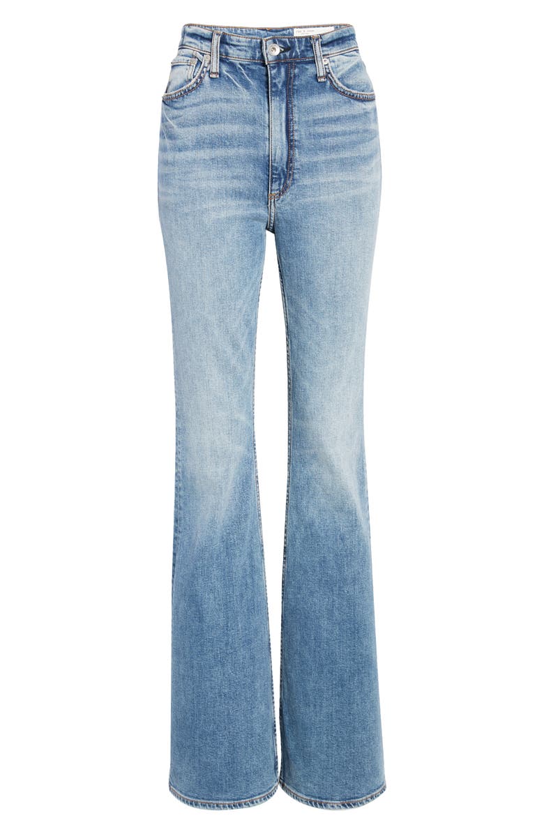 rag & bone Casey High Rise Flare Leg Jeans, Alternate, color, 