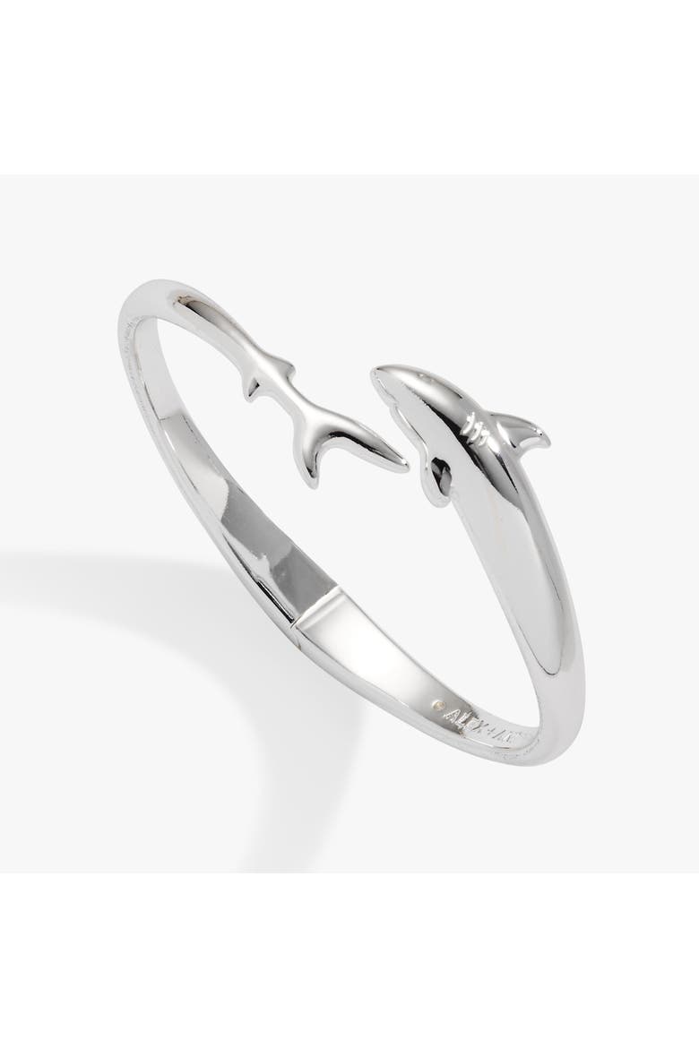 Shark Bypass Cuff, Main, color, Silver