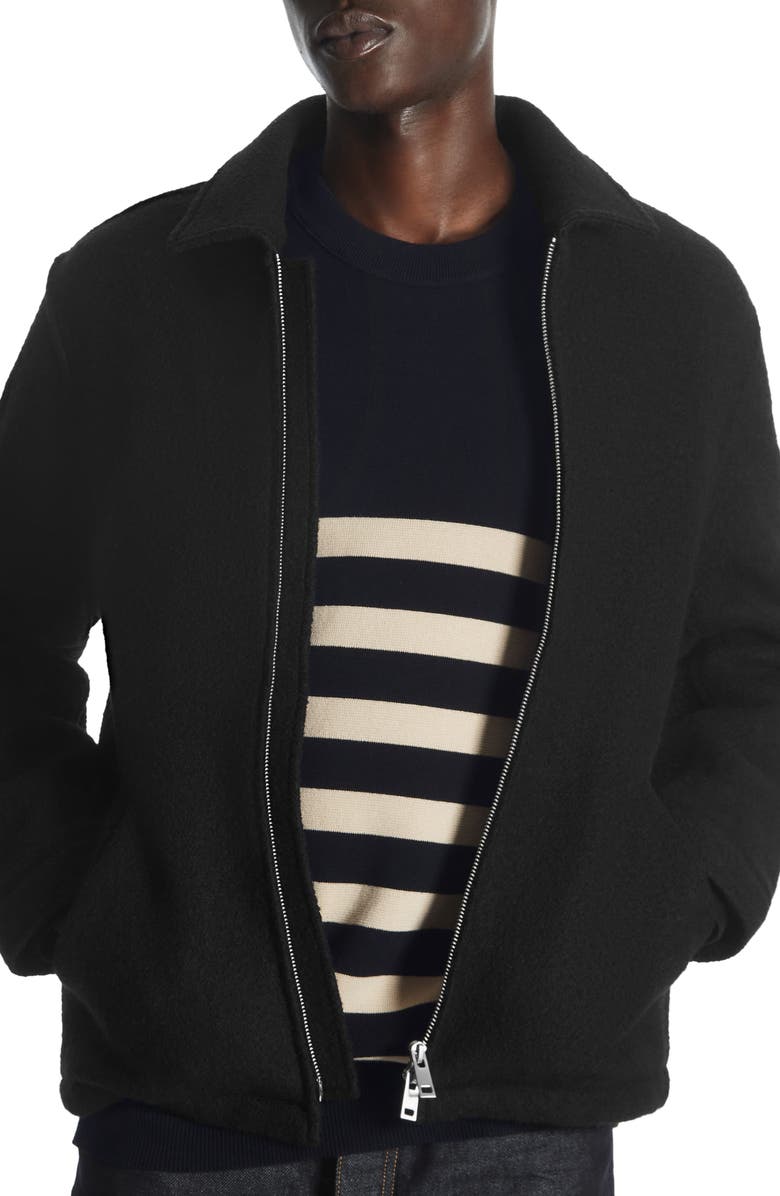 COS Zip Wool Jacket, Main, color,