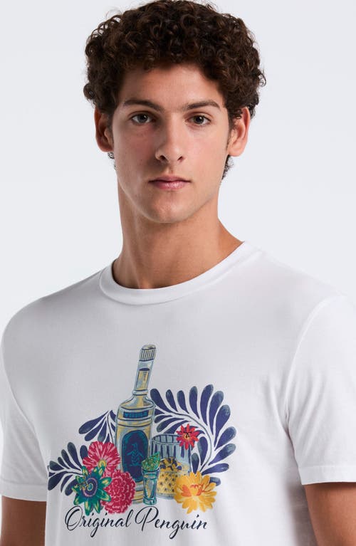Original Penguin Tequila Cotton Graphic T-shirt In Multi