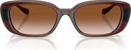 Versace 56mm Pillow Sunglasses
