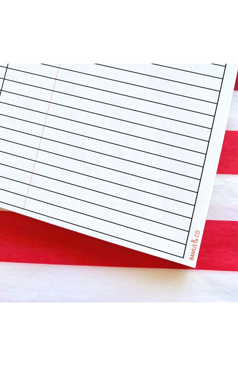 Ramus & Co Time Blocking 5" x 8" Notepad for Scheduling, Alternate, color, Multi-Pack