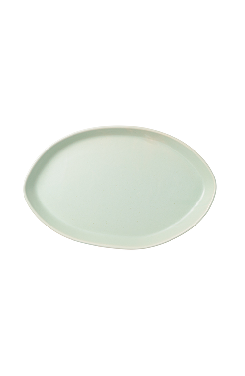 Haand Oval Platter In Green