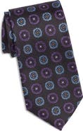 Nordstrom Floral Medallion Silk Jacqard Tie