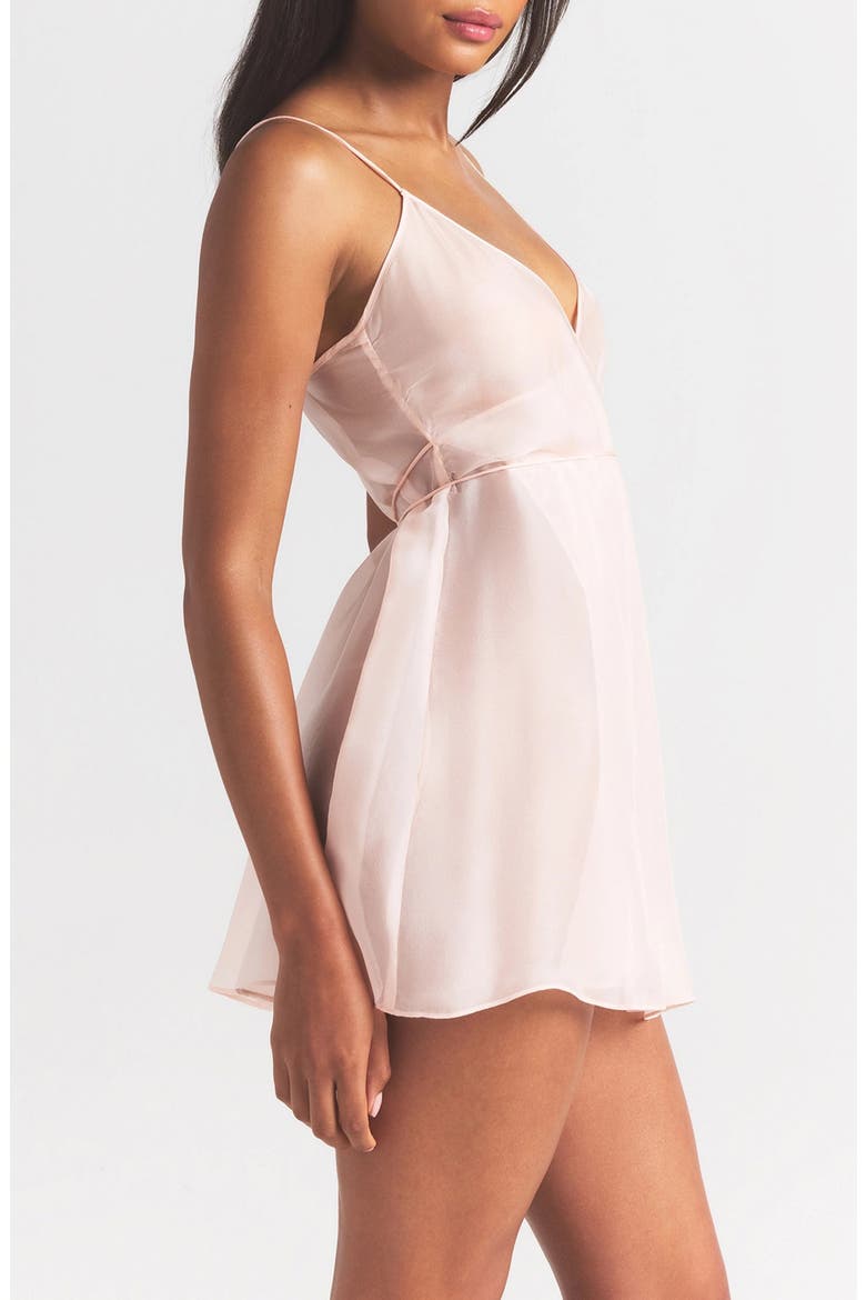 Romance Silk Slip Nightgown, Alternate, color, PRIMROSE