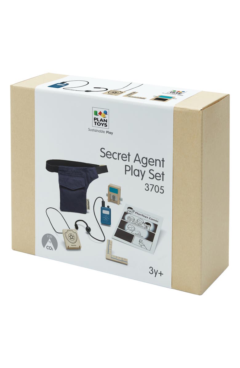 PlanToys<sup>®</sup> Secret Agent Playset, Alternate, color, Assorted