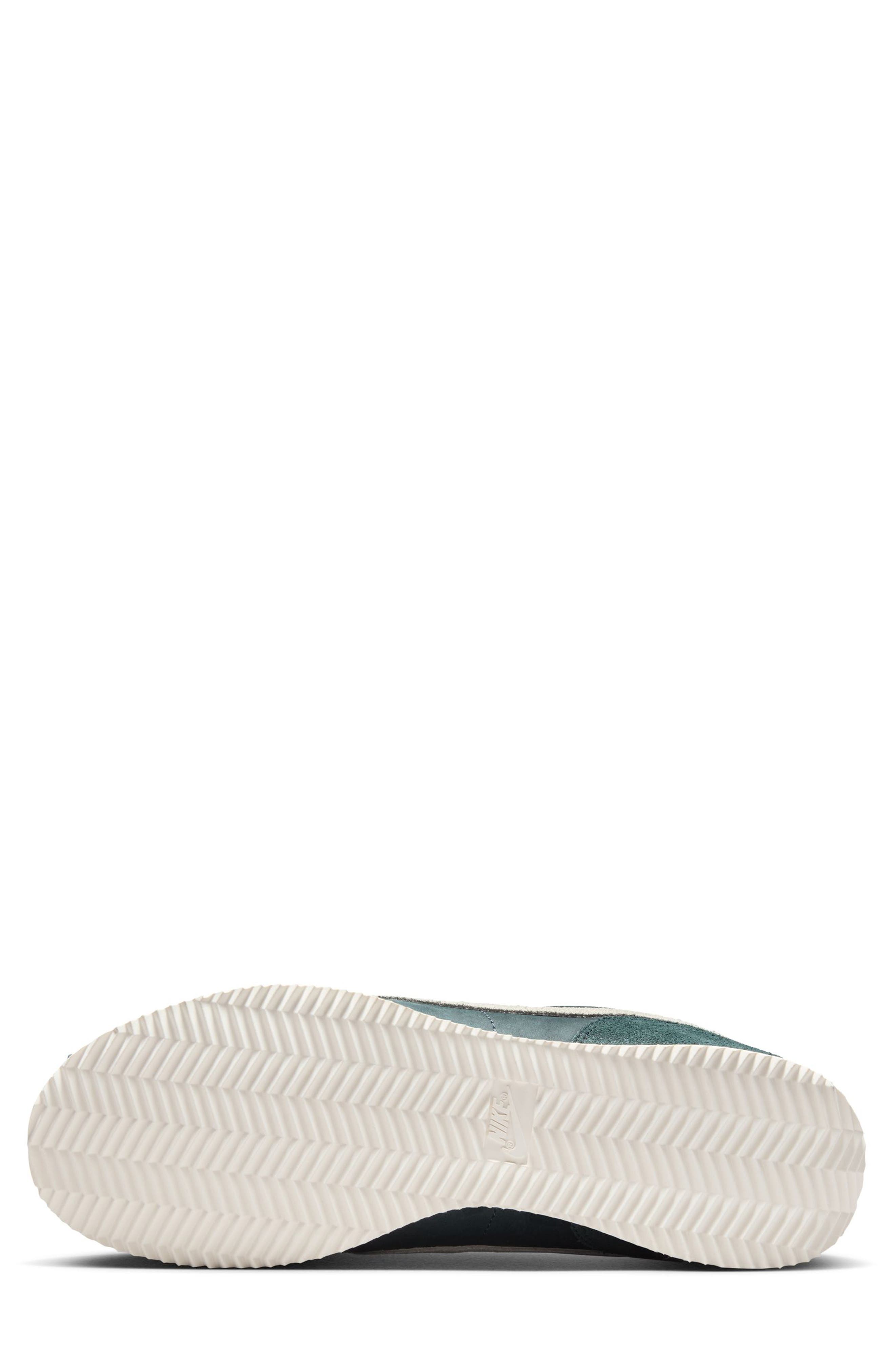 Nike Cortez Premium Sneaker, Alternate, color, 300 Seawd/Sail