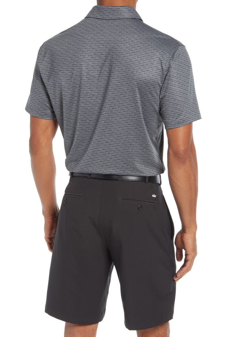 Nike Dri-FIT Vapor Golf Polo, Alternate, color, DARK SMOKE GREY/ BLACK