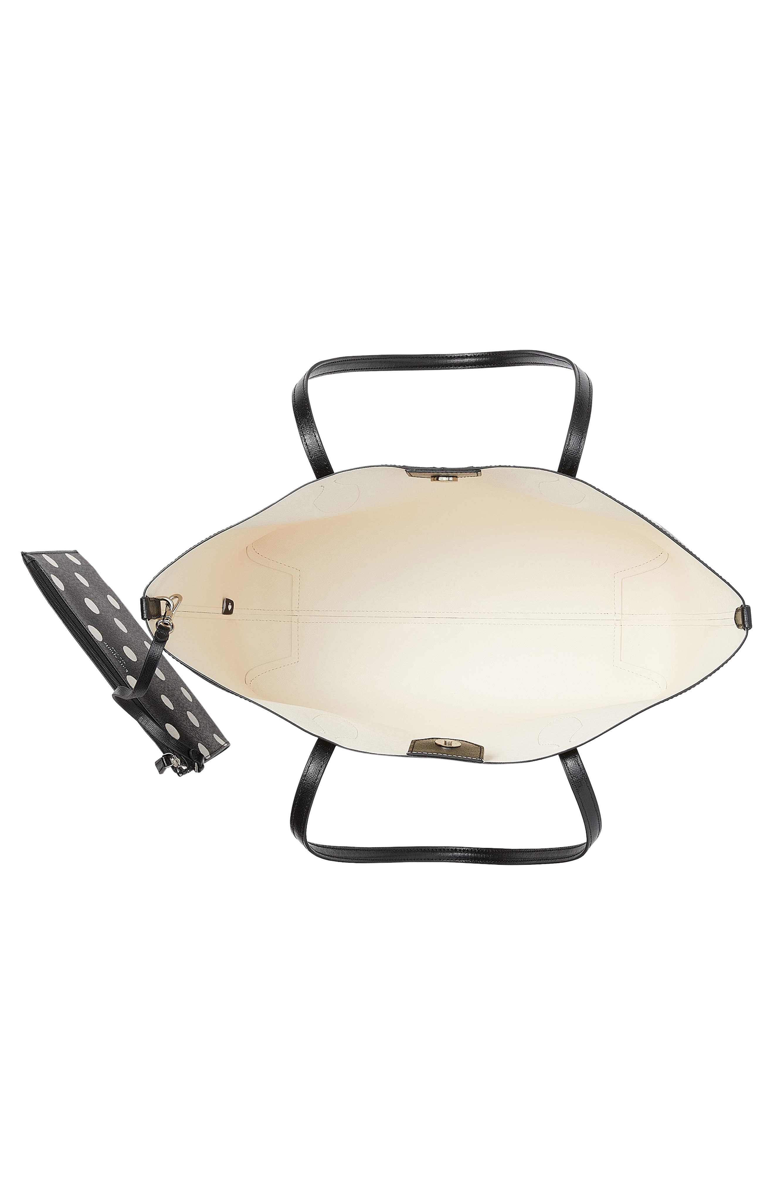 Kate Spade New York bleecker sunshine dot print tote, Alternate, color, 