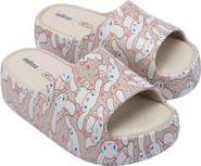 Melissa x Hello Kitty and Friends Platform Slide Sandal