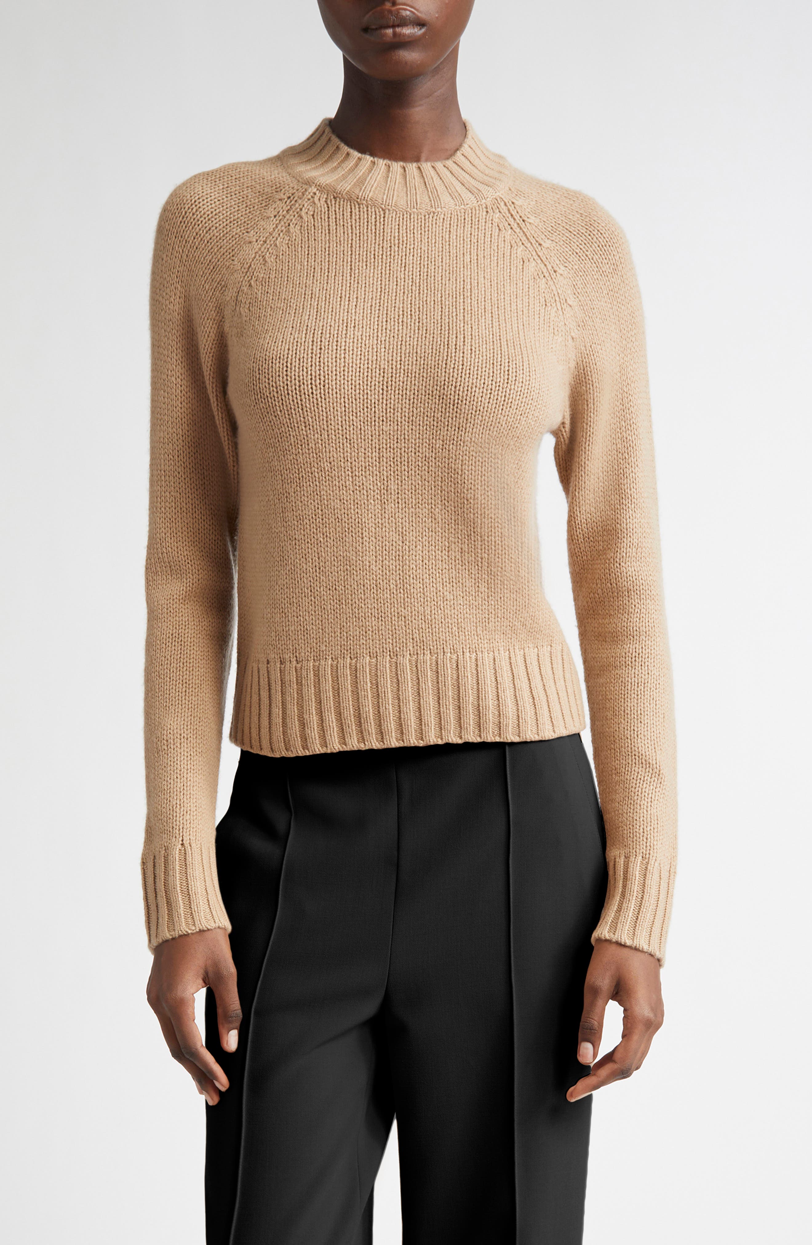 Vince Raglan Sleeve Wool & Cashmere Crewneck Sweater