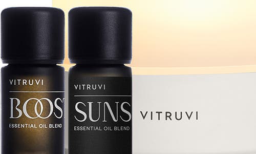 Vitruvi Glow Essential Oil Diffuser Bundle Set $100 Value In Neutral