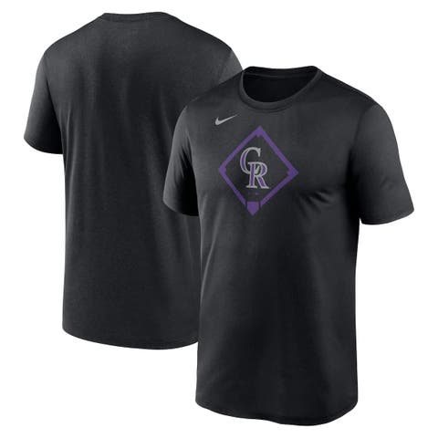 Men's Nike Black Colorado Rockies Icon Legend Performance T-Shirt