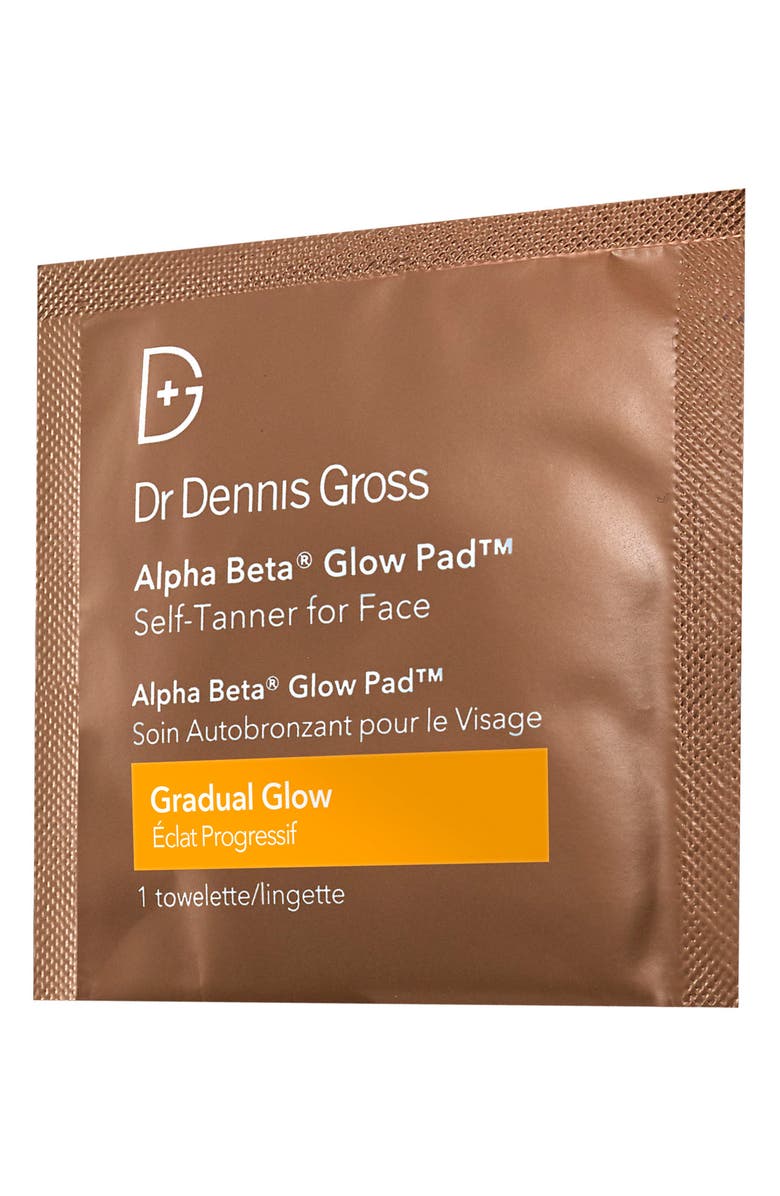 Dr. Dennis Gross Skincare Alpha Beta<sup>®</sup> Gradual Glow Pad Self-Tanner for Face, Alternate, color, 