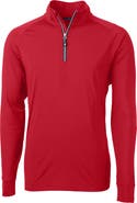 Cutter & Buck Adapt Knit Quarter Zip Pullover