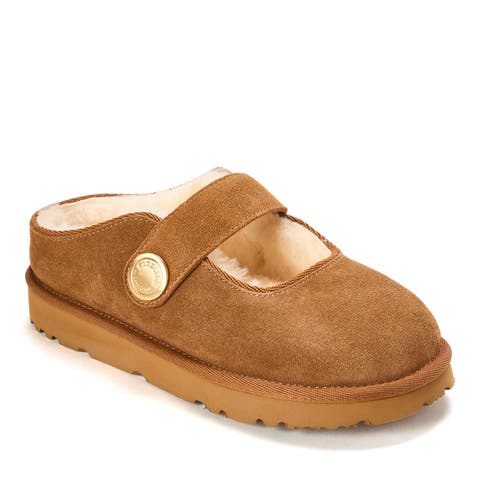 Fireside Coin Maryjane Slippers