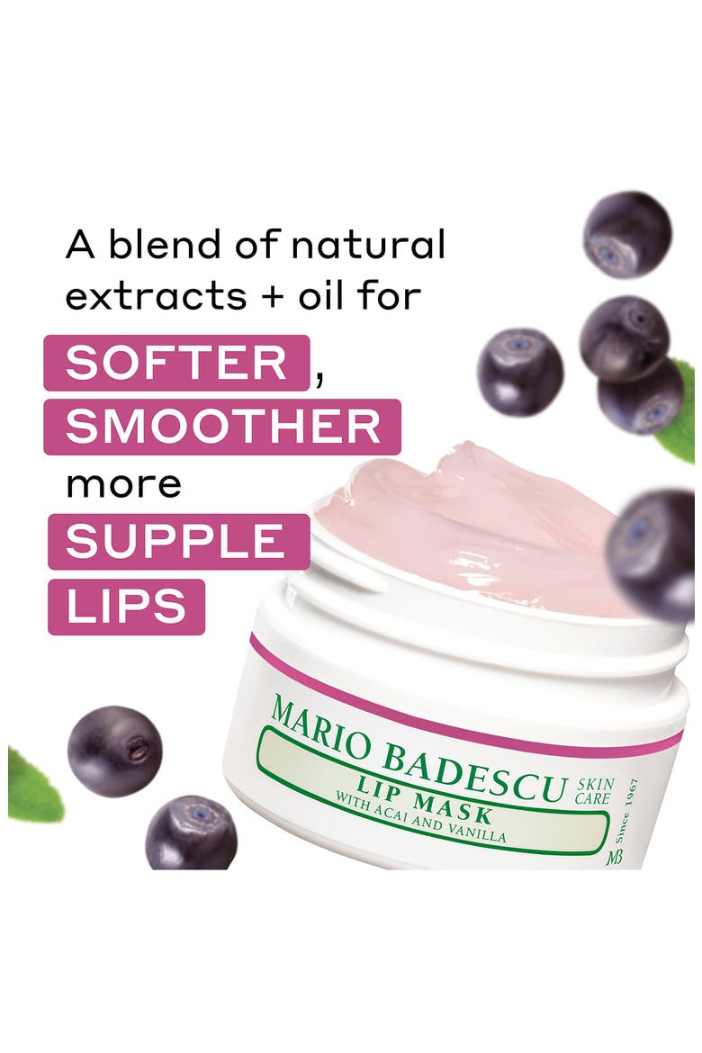 Acai and Vanilla Lip Mask, Alternate, color, NO COLOR