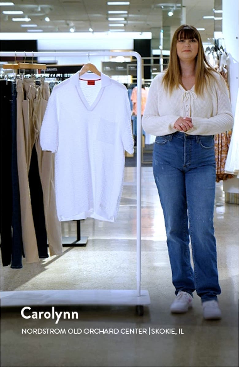 Spato Cotton Jacquard Sweater Polo, sales video thumbnail