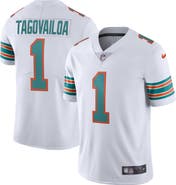 Nike Men's Nike Tua Tagovailoa White Miami Dolphins 2nd Alternate Vapor Limited Jersey