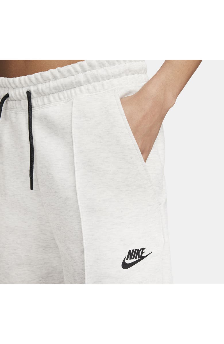 Nike Sportswear Tech Fleece Mid-Rise Joggers, Alternate, color, Light Grey/ Heather/ Black