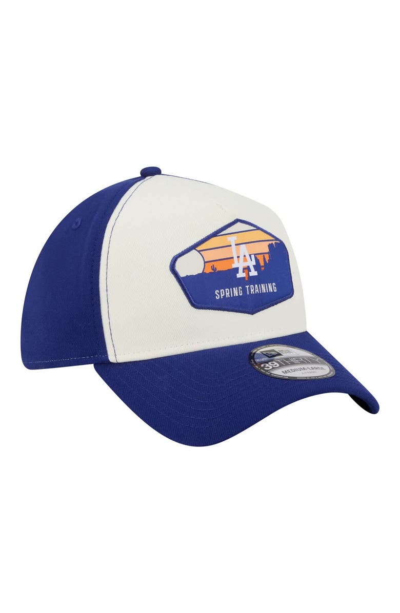 New Era Men's New Era  Stone Los Angeles Dodgers 2026 Spring Training Fan Pack Gradient 39THIRTY Flex Hat, Alternate, color, Stone