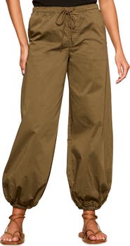 Sanctuary Float On Stretch Cotton Balloon Pants
