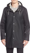 Stutterheim Stockholm Long Sleeve Hooded Raincoat