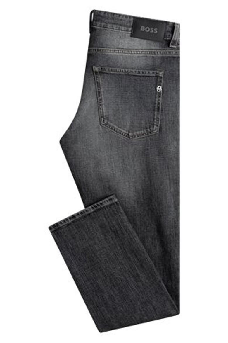 Delaware Slim Fit Jeans, Alternate, color, FADED BLACK