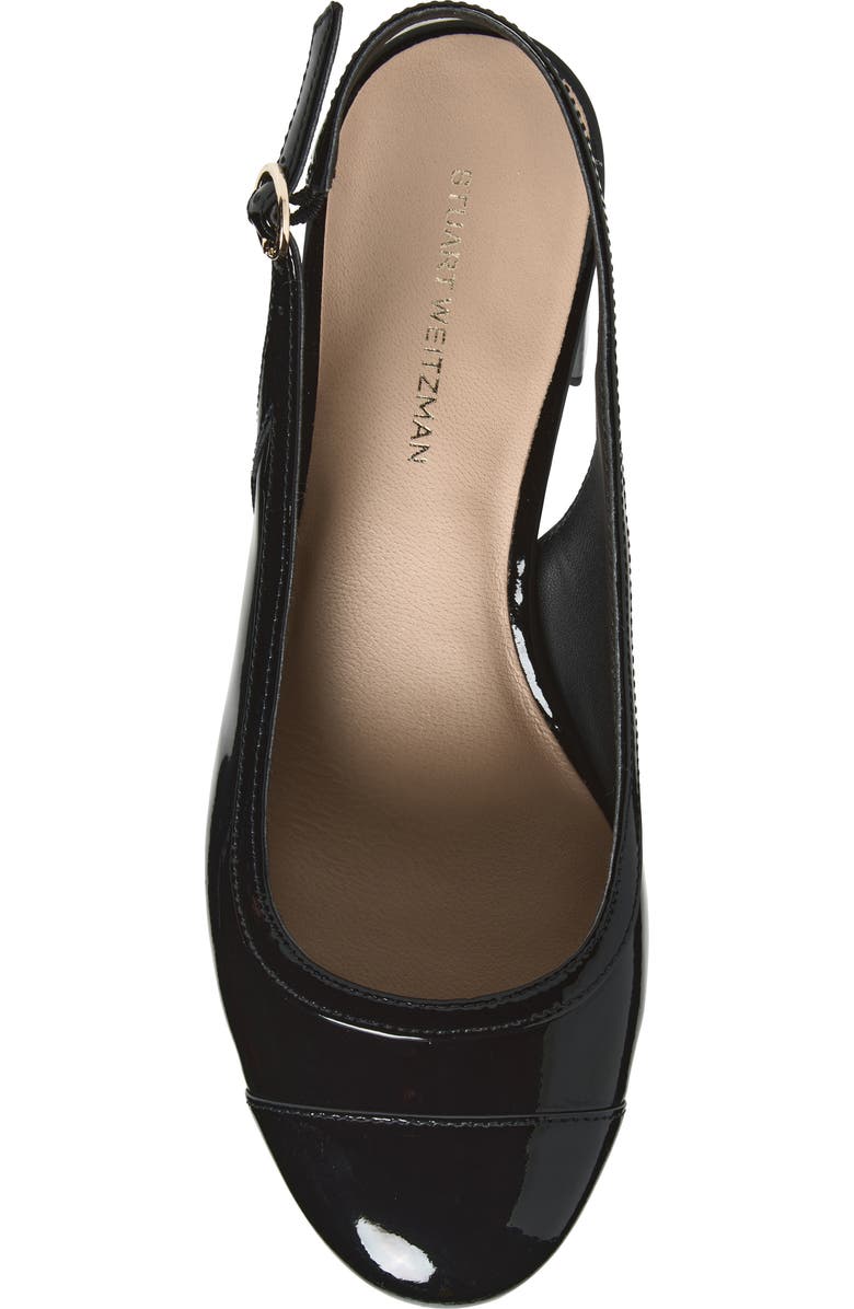 Stuart Weitzman Celina 60 Slingback Pump, Alternate, color, Black